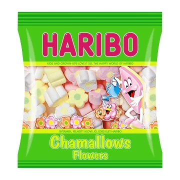 EEM-000019 HARIBO CHAMALLOW FLOWERS 90GR