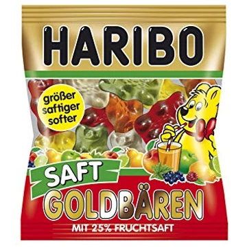 EEM-000672 HARIBO SAFT GOLDBAREN MACI 85GR