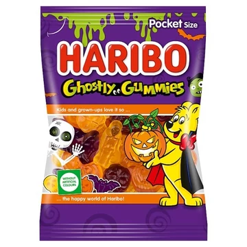 EEM-002680 HARIBO GHOSTLY GUMMIES 90G