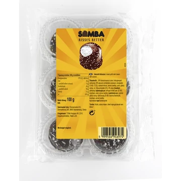 EEM-003347 HABCSÓK KÓKUSZOS BEVONÓVAL 100G SAMBA