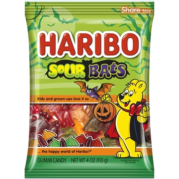 EEM-003520 HARIBO SOUR BATS 160G