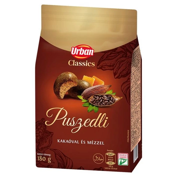 EEM-000255 URBÁN CLASSICS PUSZEDLI KAKAÓS JELLEGŰ 180GR