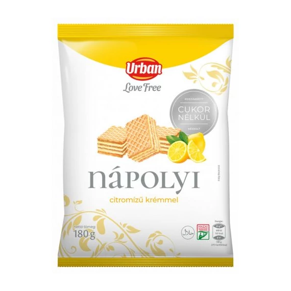 EEM-000258 URBÁN LOVE FREE CITROM IZŰ NÁPOLYI 180GR