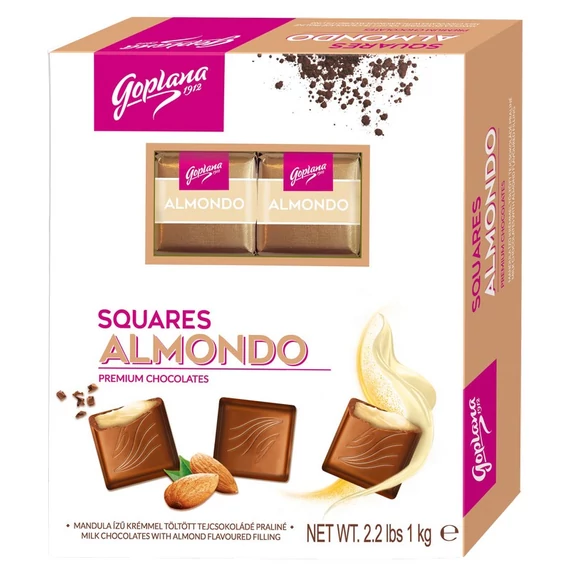 EEM-000279 GOPLANA KOCKA MANDULA ÍZŰ 16,6GR