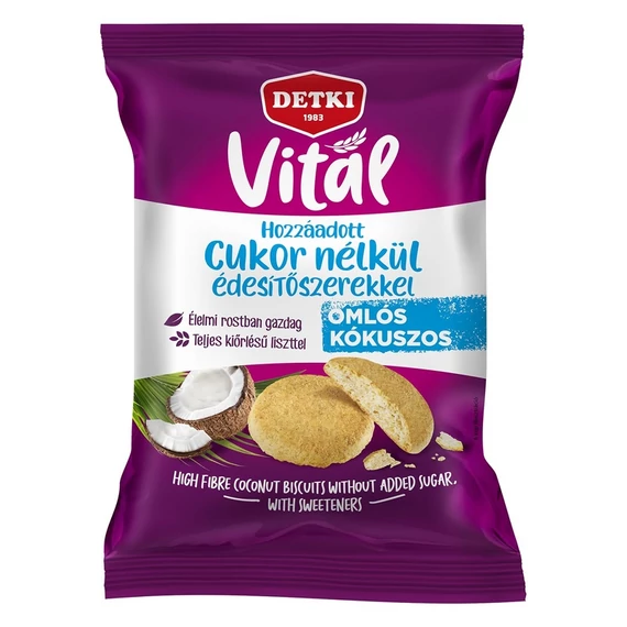 EEM-000368 DETKI H.C.N. KÓKUSZOS ÉDESÍTŐSZ. VITAL KEKSZ 180GR