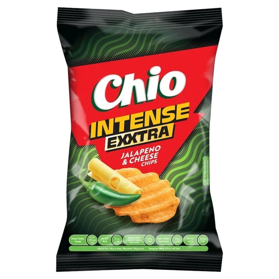 EEM-000823 CHIO CHIPS INTENSE JALAPENO & CHEESE 55G  /18/#