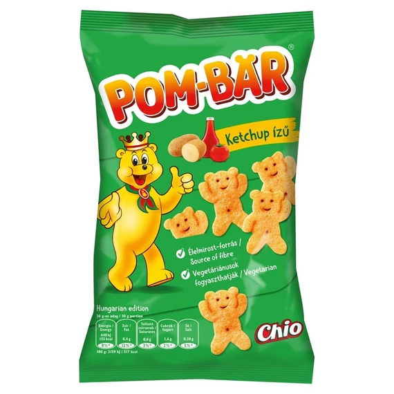 EEM-000836 CHIO POM-BAR KETCHUP ÍZŰ 50G