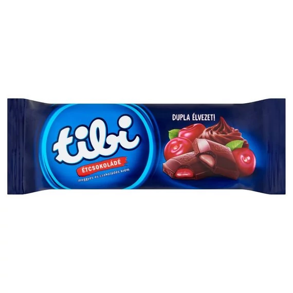 EEM-000899 TIBI 90G PÚPOS MEGGYES ÉS CSOKOLÁDÉS KRÉM ÉT