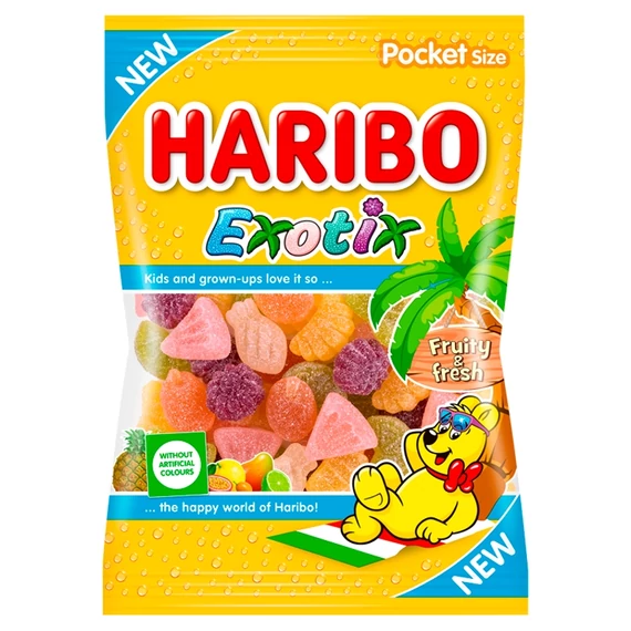 EEM-001441 HARIBO 100G EXOTIX