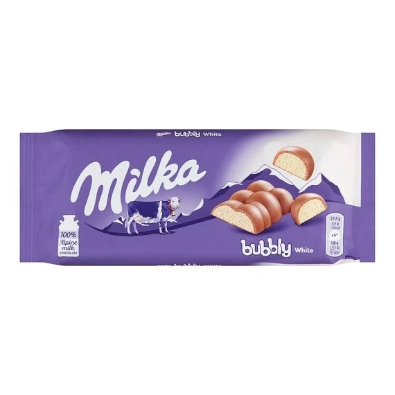 EEM-001499 MILKA WHITE BUBBLY 95G