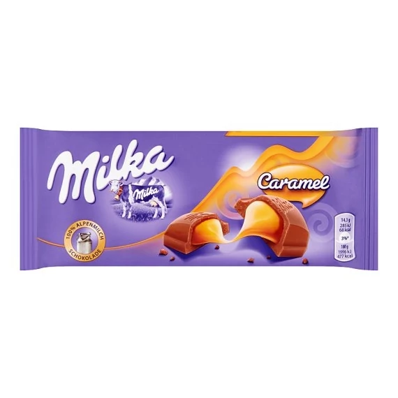 EEM-001554 MILKA 100G CARAMEL