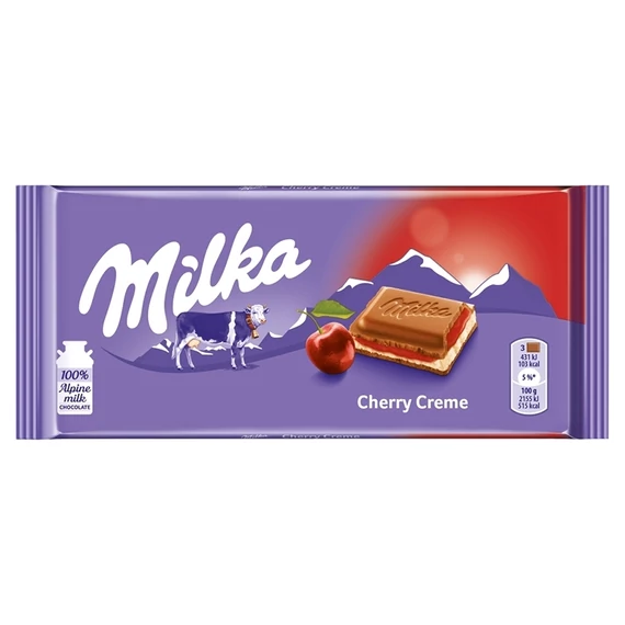 EEM-001555 MILKA 100G CHERRY