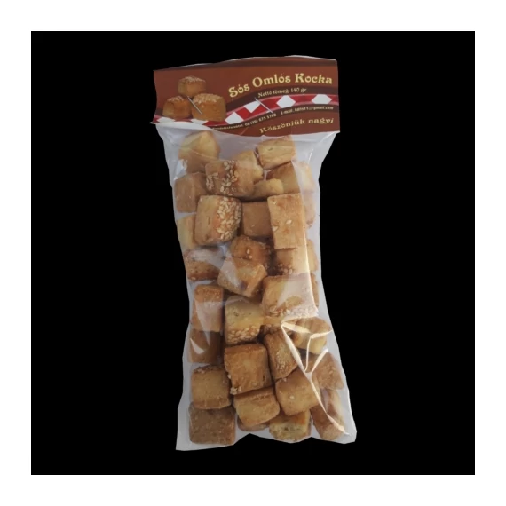 EEM-001622 SÓS-SZEZÁMOS KOCKA 140G