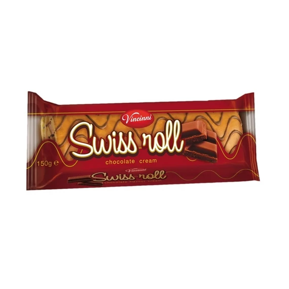 EEM-001791 VINCINNI 150G SWISS ROLLS KAKAÓS