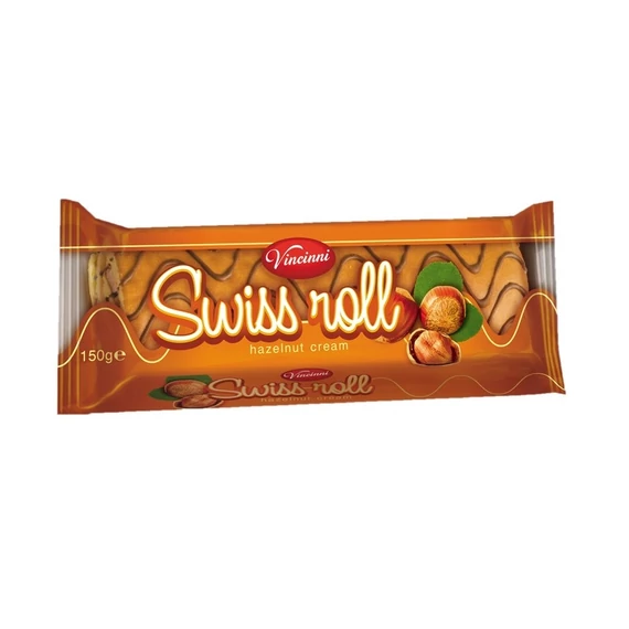 EEM-002321 VINCINNI 150G SWISS ROLLS MOGYORÓS