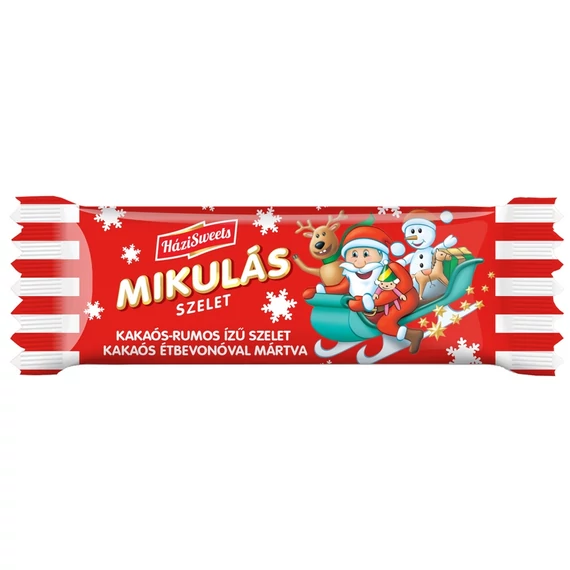 EEM-002686 HÁZISWEETS MIKULÁS SZELET 25G