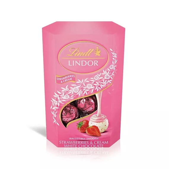 EEM-002844 LINDT LINDOR 200G EPER-FEHÉRCSOKI