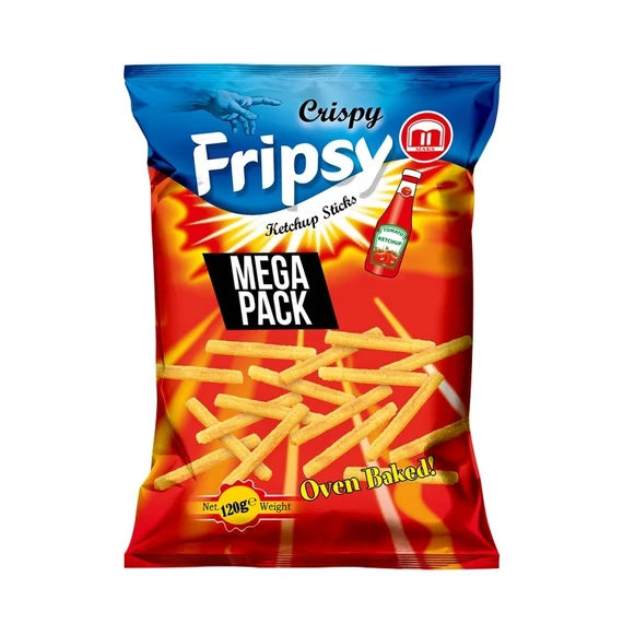 EEM-002866 FRIPSY 120G MEGA PACK KETCHUP ÍZŰ