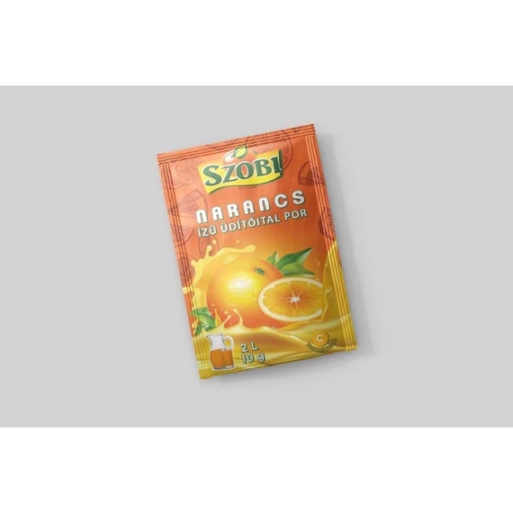 EEM-002928 SZOBI narancs ízű üdítőital por 10g