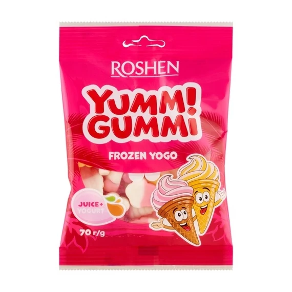 EEM-003002 YUMMI GUMMI FROZEN YOGO 70G ROSHEN