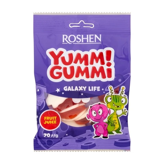 EEM-003004 YUMMI GUMMI GALAXY LIFE 70G ROSHEN