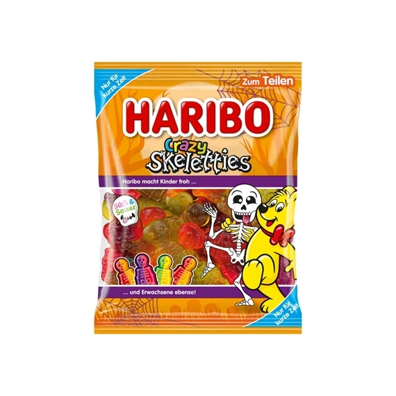 EEM-003091 HARIBO CRAZY SKELETTIES 160G