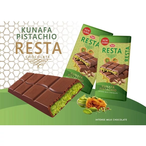 EEM-003187 DUBAI RESTA (zöld) 135G CSOKOLÁDÉ