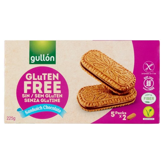 EEM-003289 GULLON GLUTÉNMENTES szendvicskeksz 225G