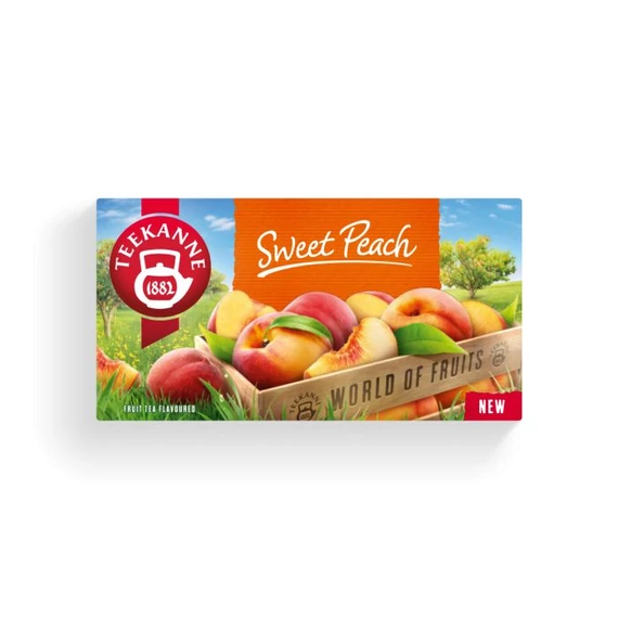EEM-003305 TEEKANNE WOF S. Peach őszibarack íz. gy.tea 45G