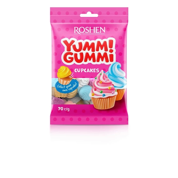EEM-003313 YUMMI GUMMI CUPCAKES 70G