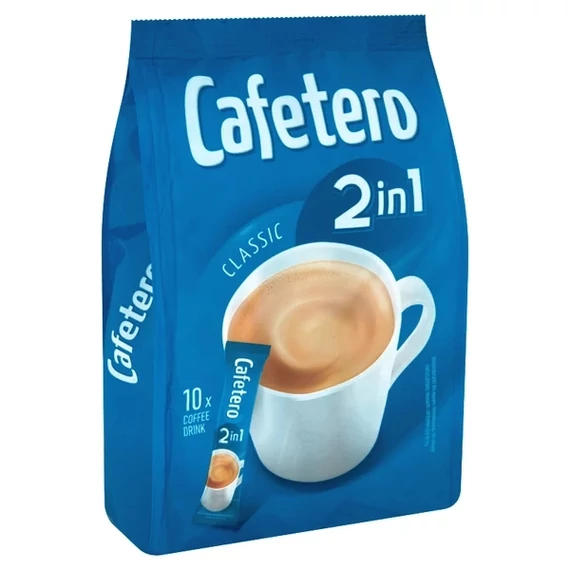 EEM-003349 CAFETERO 2IN1 KÁVÉ 10X14G