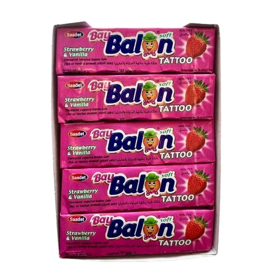 EEM-003437 BAYBALON EPER ÍZŰ RÁGÓ TETOVÁLÓVAL 18G