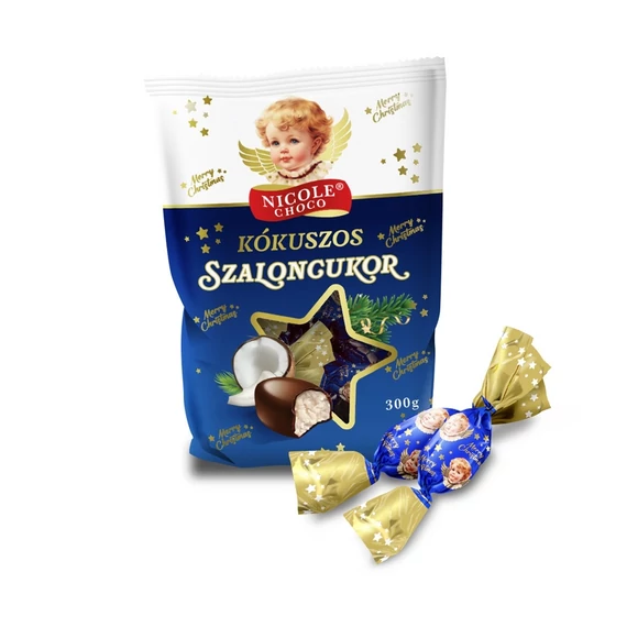 EEM-003450 NICOLE 300G SZALONCUKOR KÓKUSZOS