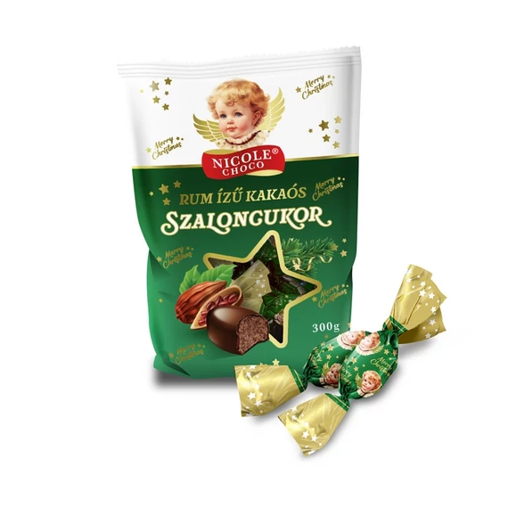 EEM-003451 NICOLE 300G SZALONCUKOR RUM ÍZŰ