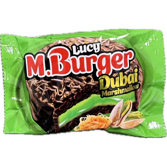 EEM-003526 M.BURGER DUBAI KEKSZ HABCUKORRAL TÖLTVE 42G