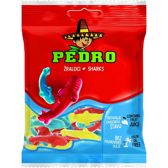 EEM-003537 PEDRO sharks gumicukor 80g