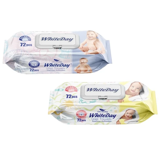 EEM-003611 WHITEDAY NEDVES TÖRLŐKENDŐ 72DB-OS