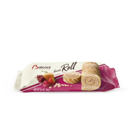 EEM-003791 BALCONI SWISS ROLL GYÜMÖLCSKR. TEKERCS 250G