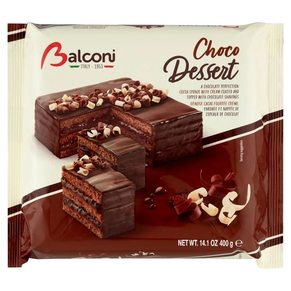 EEM-003800 BALCONI TORTA CHOCO DESSERT 400G
